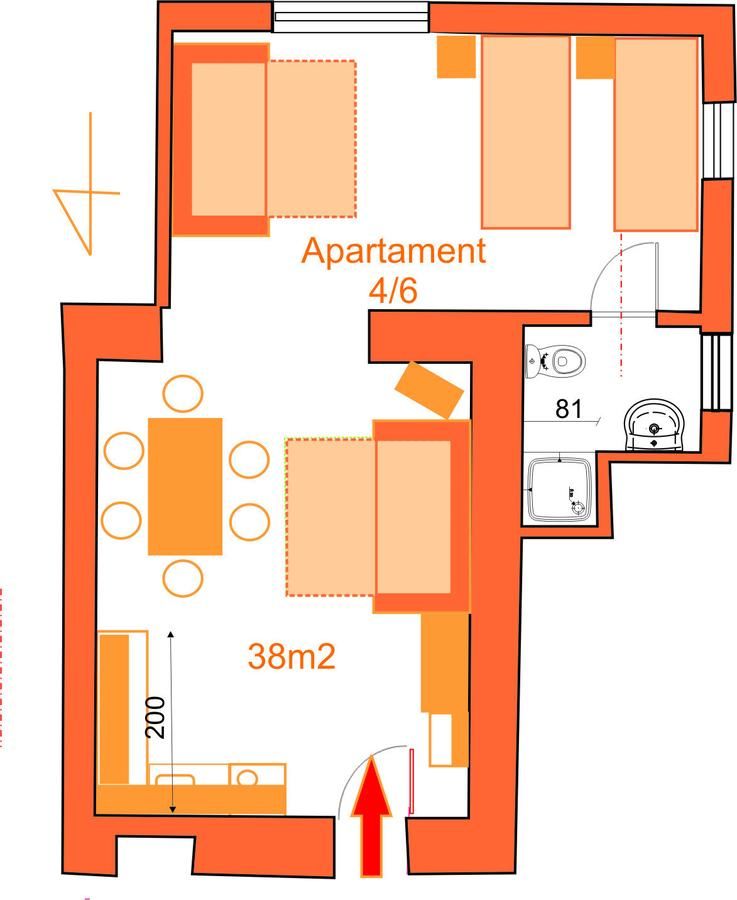 Апартаменты Apartamenty Kubalonka Истебна-26